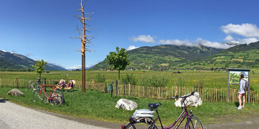 Der Tauernradweg im Pinzgau